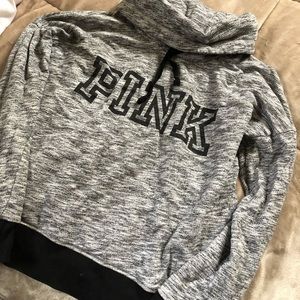 Victoria Secret Pink Cowel Neck Hoodie